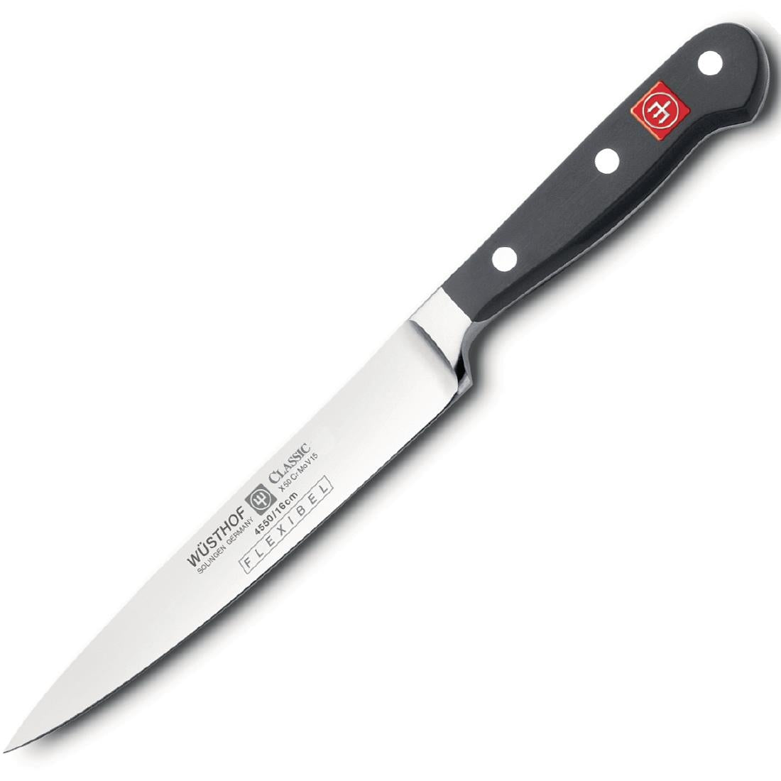 Wüsthof Classic Fillet Knife Black 16cm