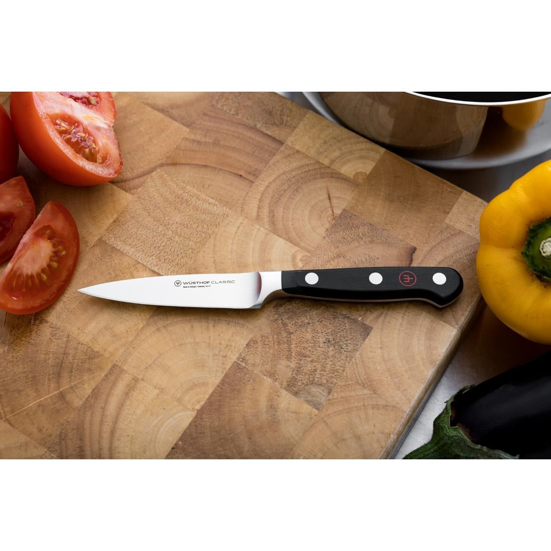 Wüsthof Classic Paring Knife Black 9cm