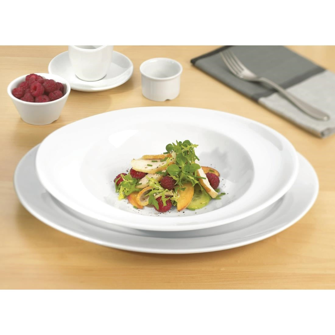Churchill Equation Round Pasta Plates 305mm (12 Pack)