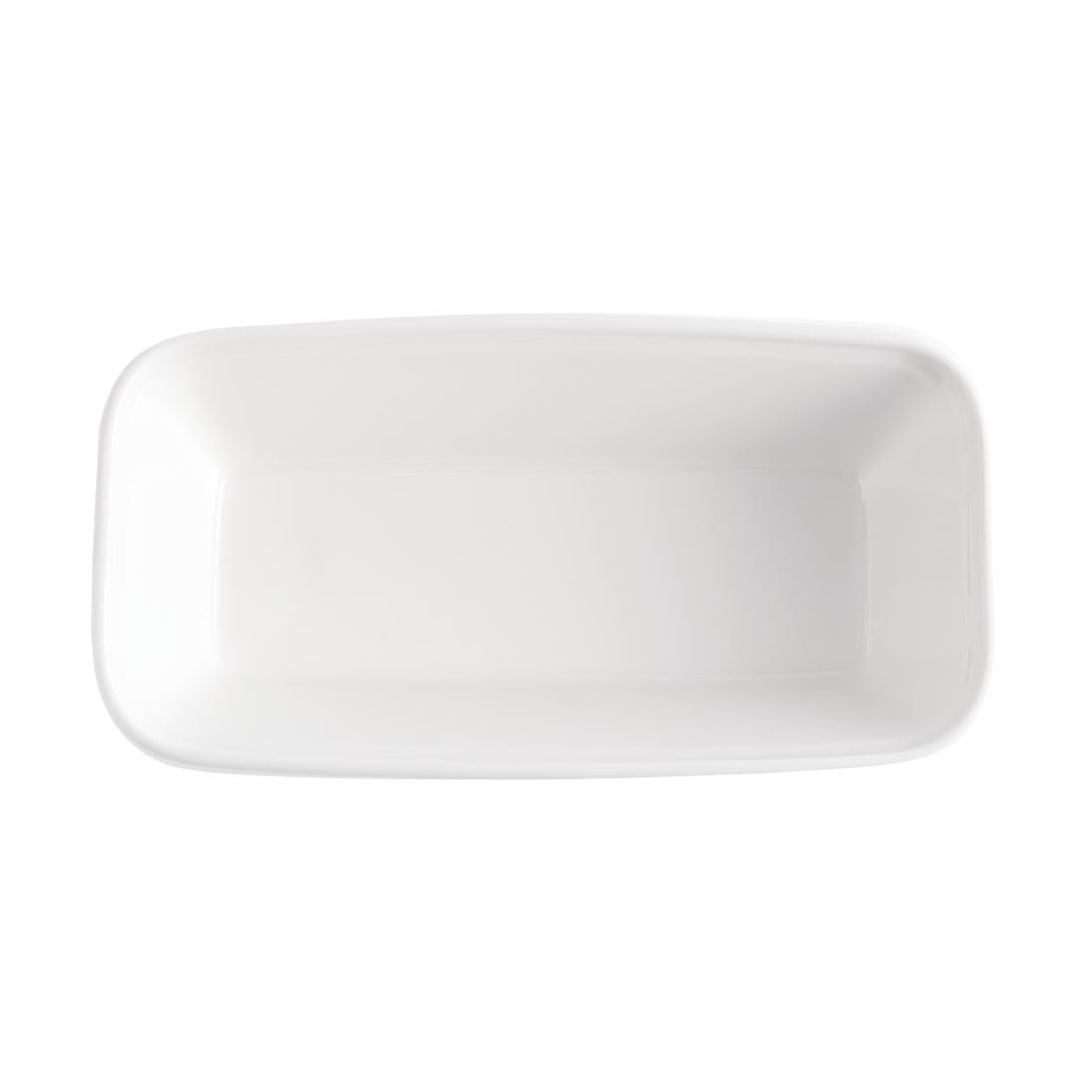 Churchill Counter Serve Rectangular Baking Dishes 120x 250mm (4 Pack)