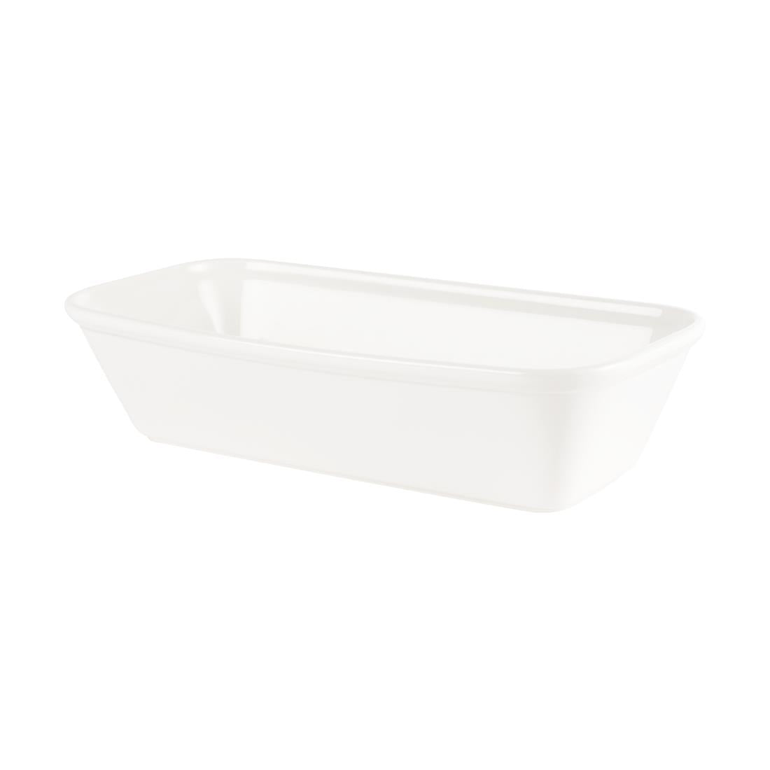 Churchill Counter Serve Rectangular Baking Dishes 120x 250mm (4 Pack)