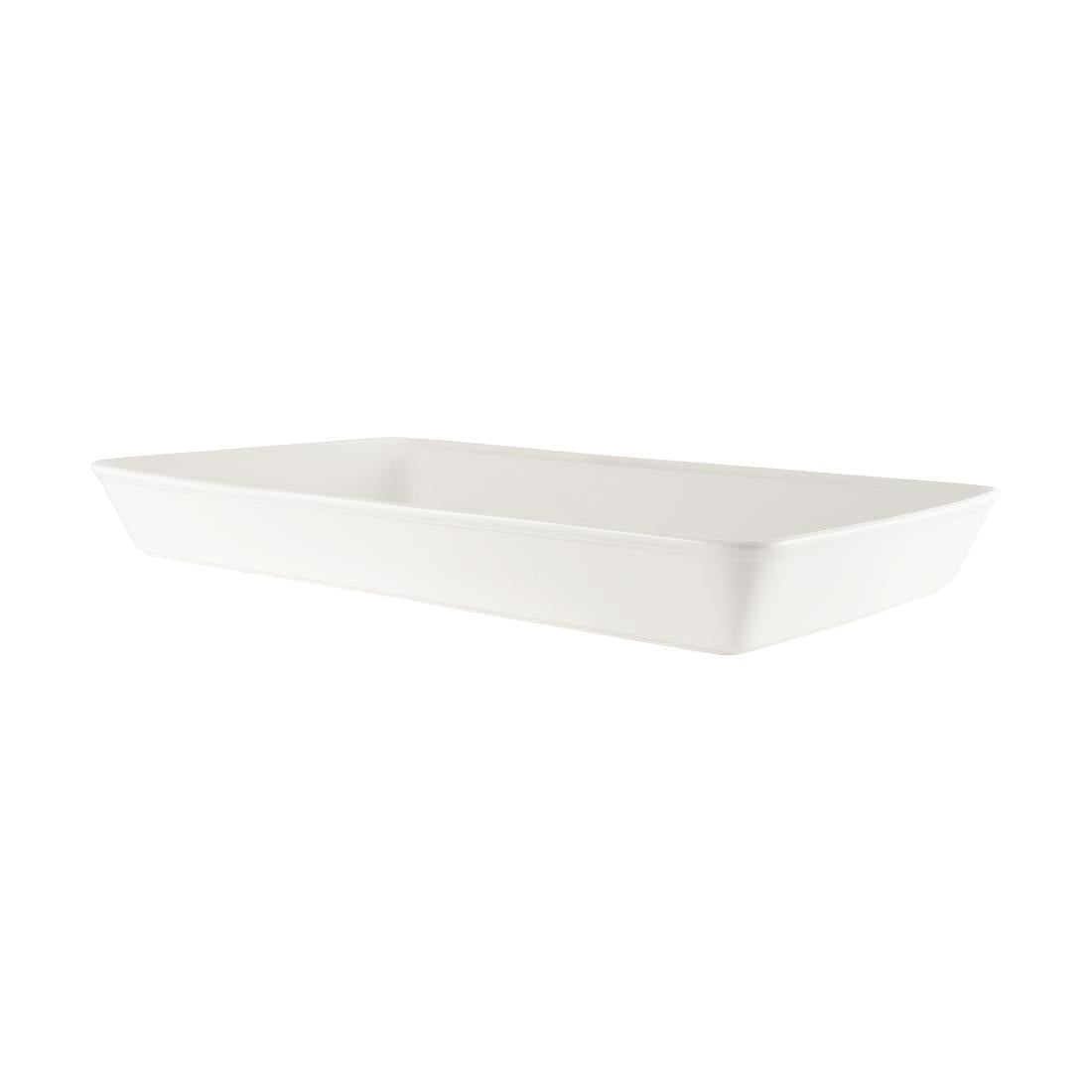 Churchill Counter Serve Rectangular Baking Dishes 380x 250mm (4 Pack)