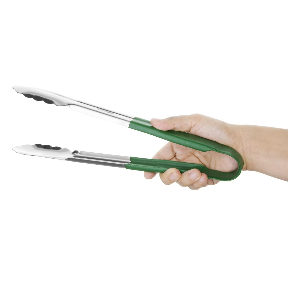Green Serving Tongs