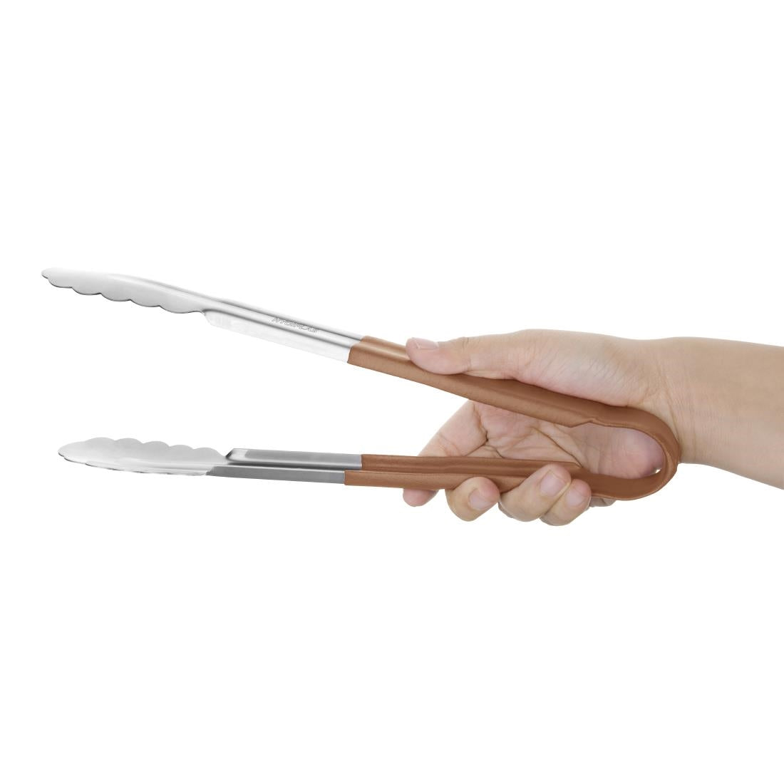 Brown Serving Tongs
