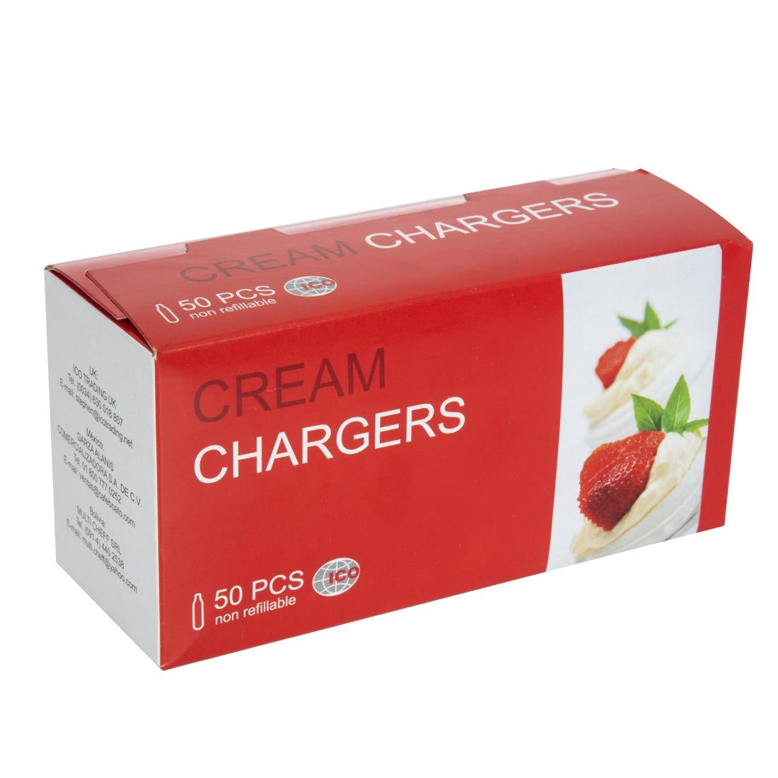 Vogue Cream Whipper Bulbs (50 Pack)