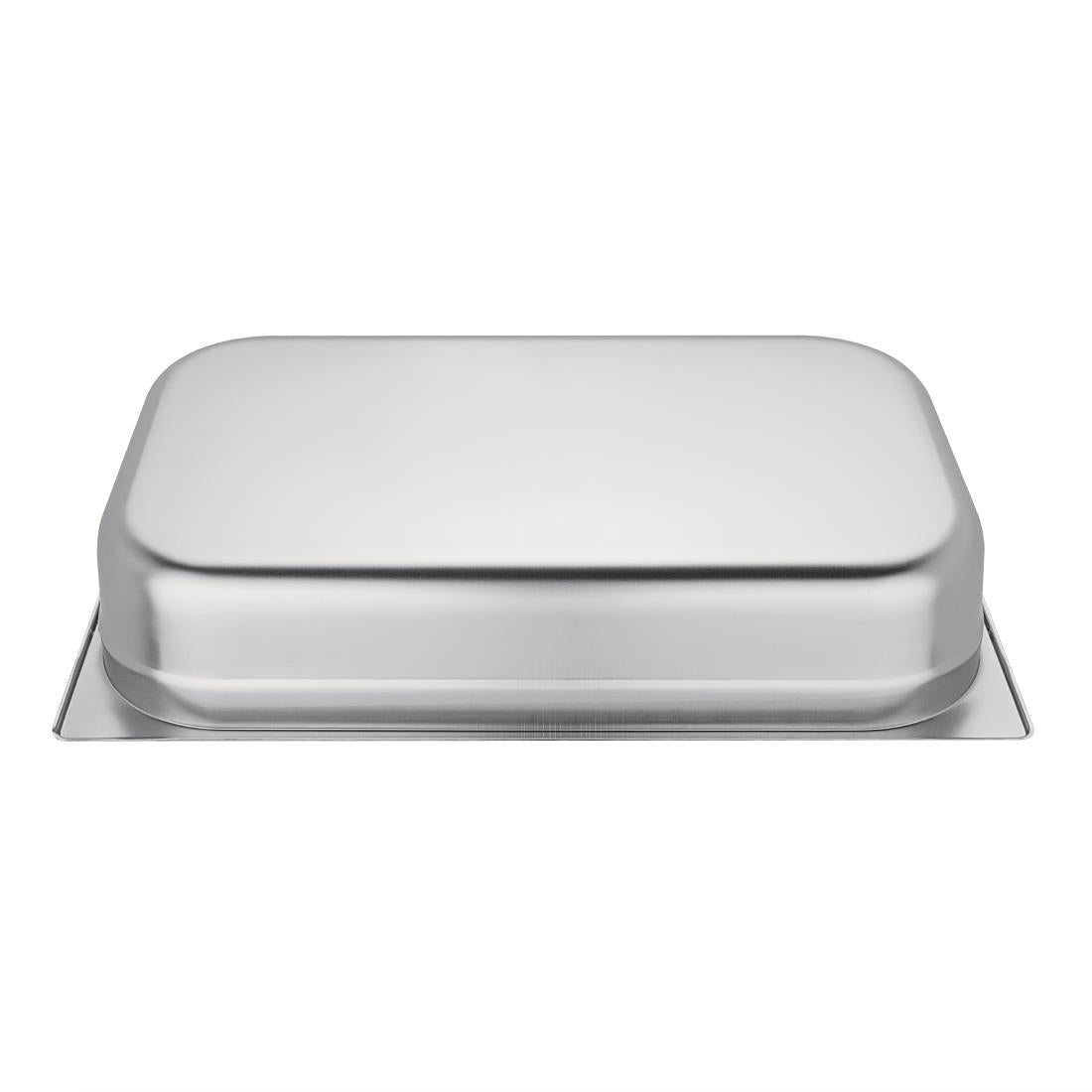 Vogue Stainless Steel 1/1 Gastronorm Tray With Handles 100mm