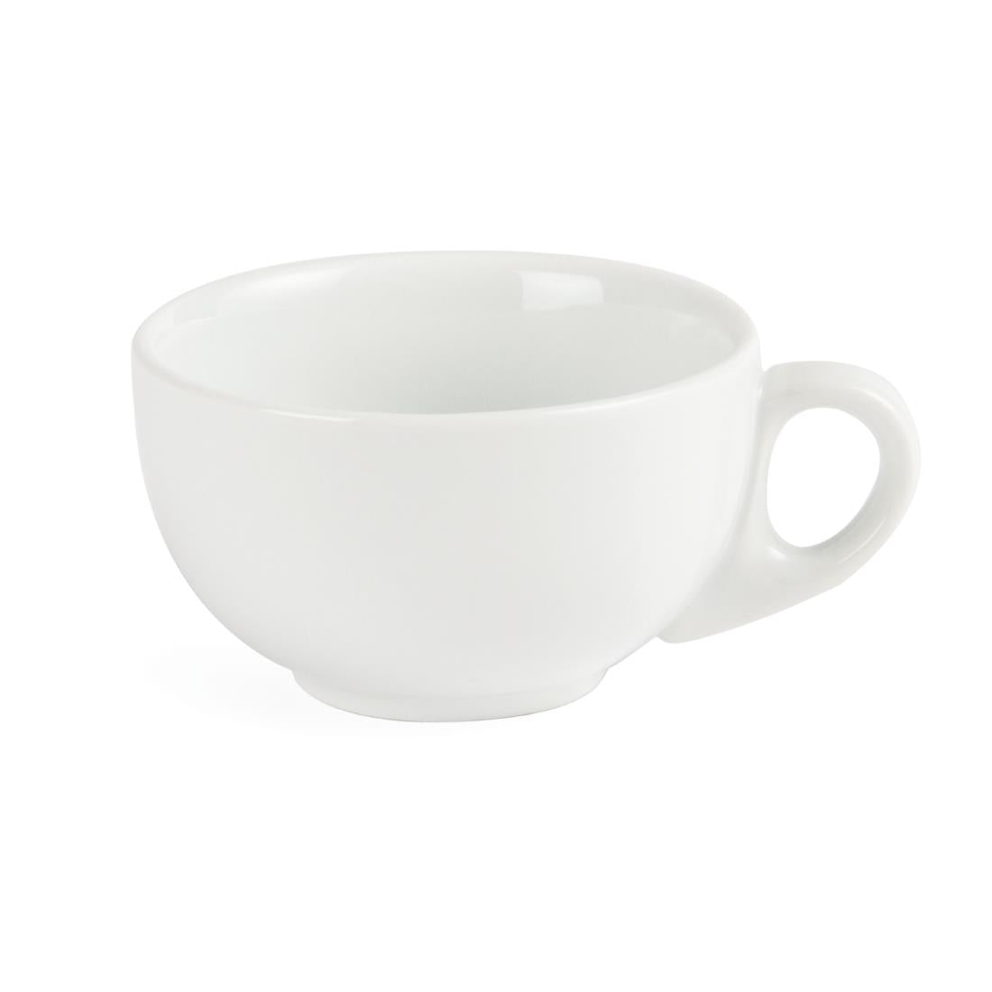 Olympia Whiteware Cappuccino Cups 284ml (12 Pack)