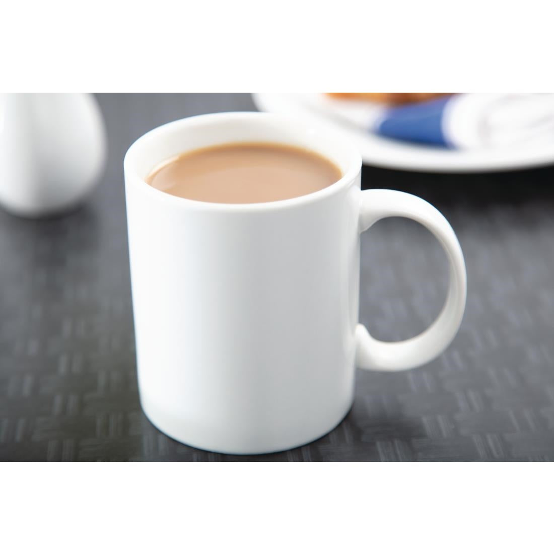 Olympia Whiteware Standard Mugs 284ml (12 Pack)