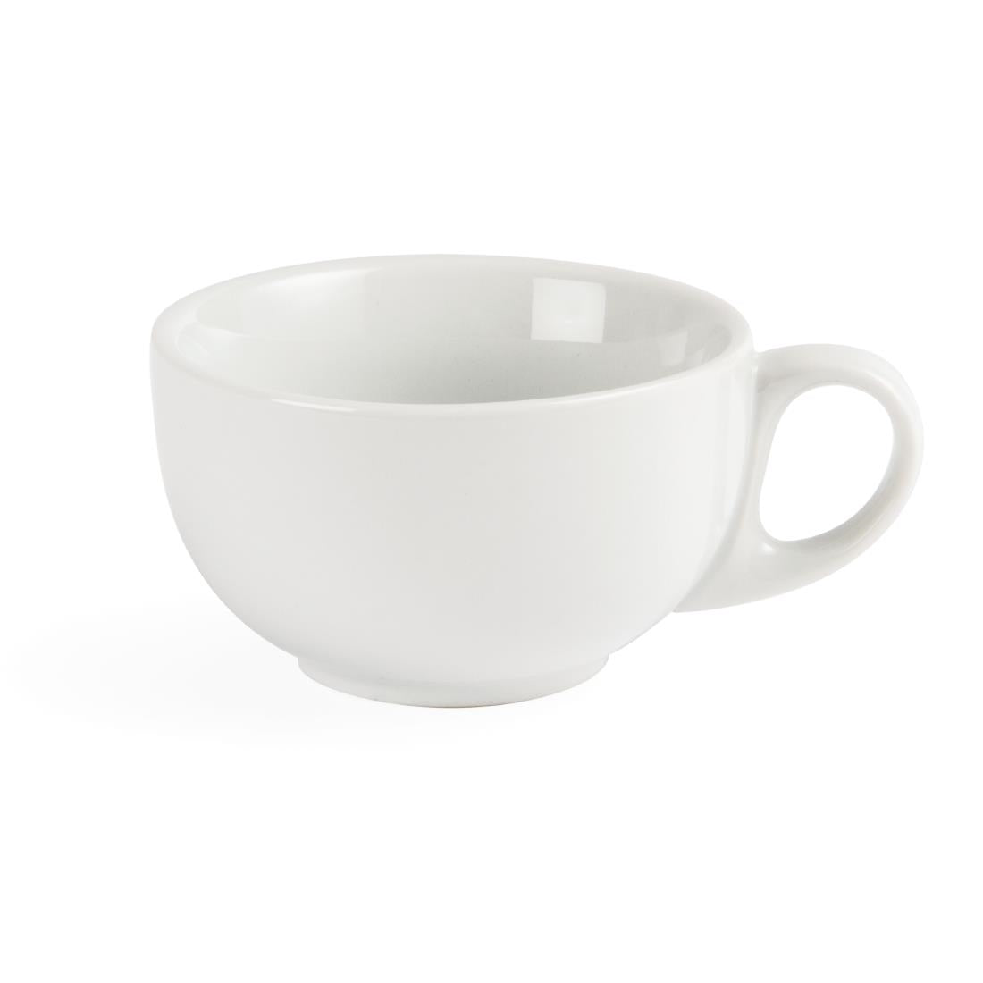 Olympia Whiteware Cappuccino Cups 200ml (12 Pack)