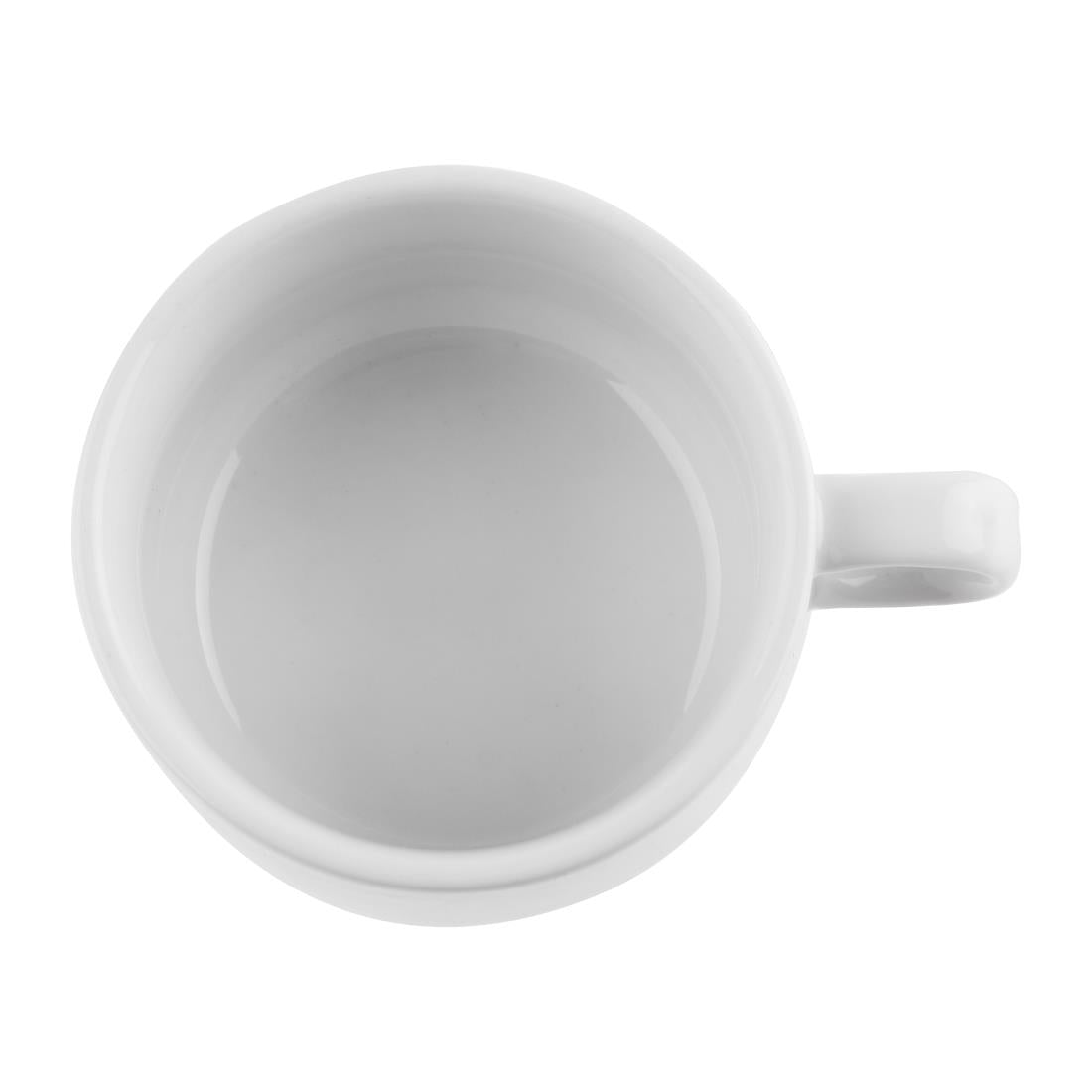 Olympia Whiteware Stacking Espresso Cups 85ml (12 Pack)