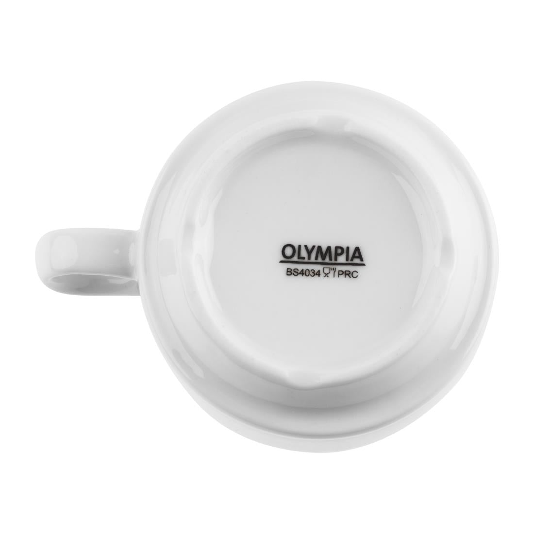 Olympia Whiteware Stacking Espresso Cups 85ml (12 Pack)