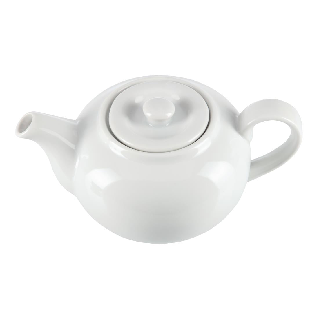 Olympia Whiteware Teapots 876ml (4 Pack)
