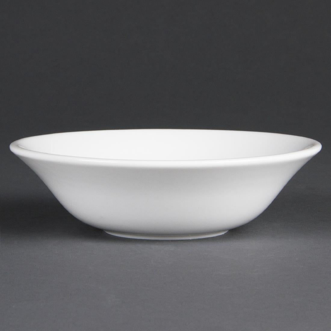 Olympia Whiteware Oatmeal Bowls 150mm (12 Pack)