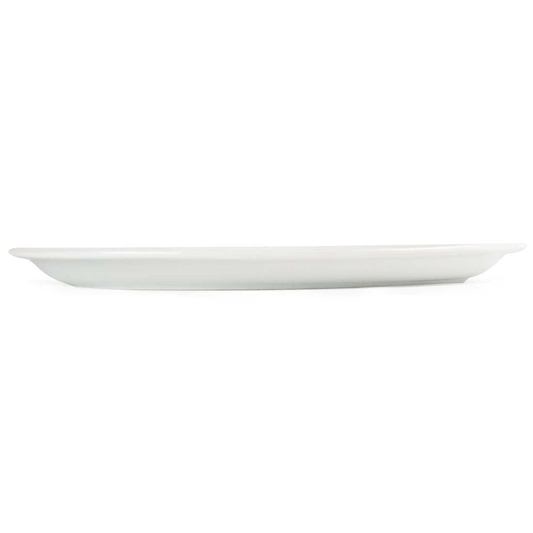 Olympia Whiteware Oval Platters 295mm (6 Pack)