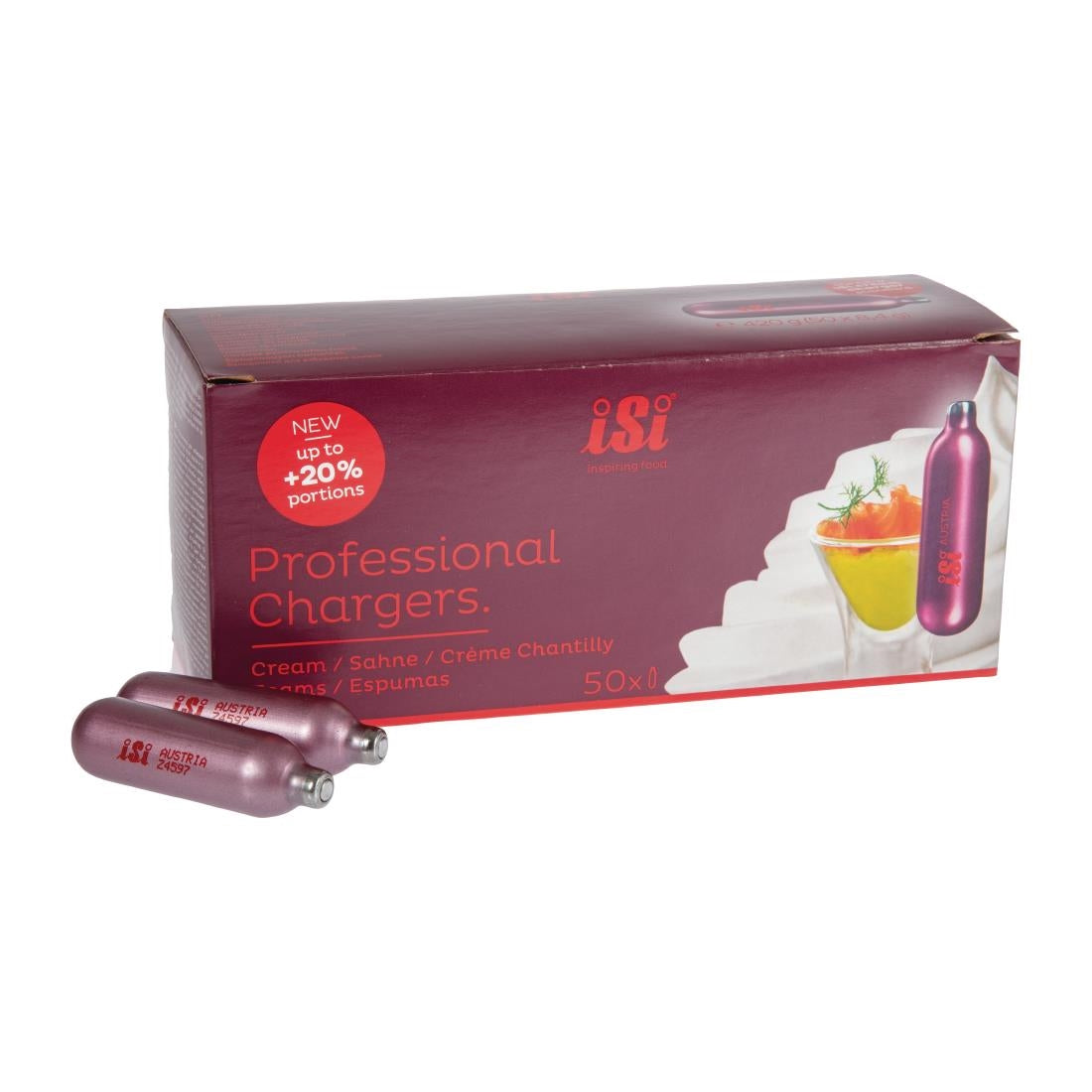 iSi Whipper Charger Bulbs (50 Pack)