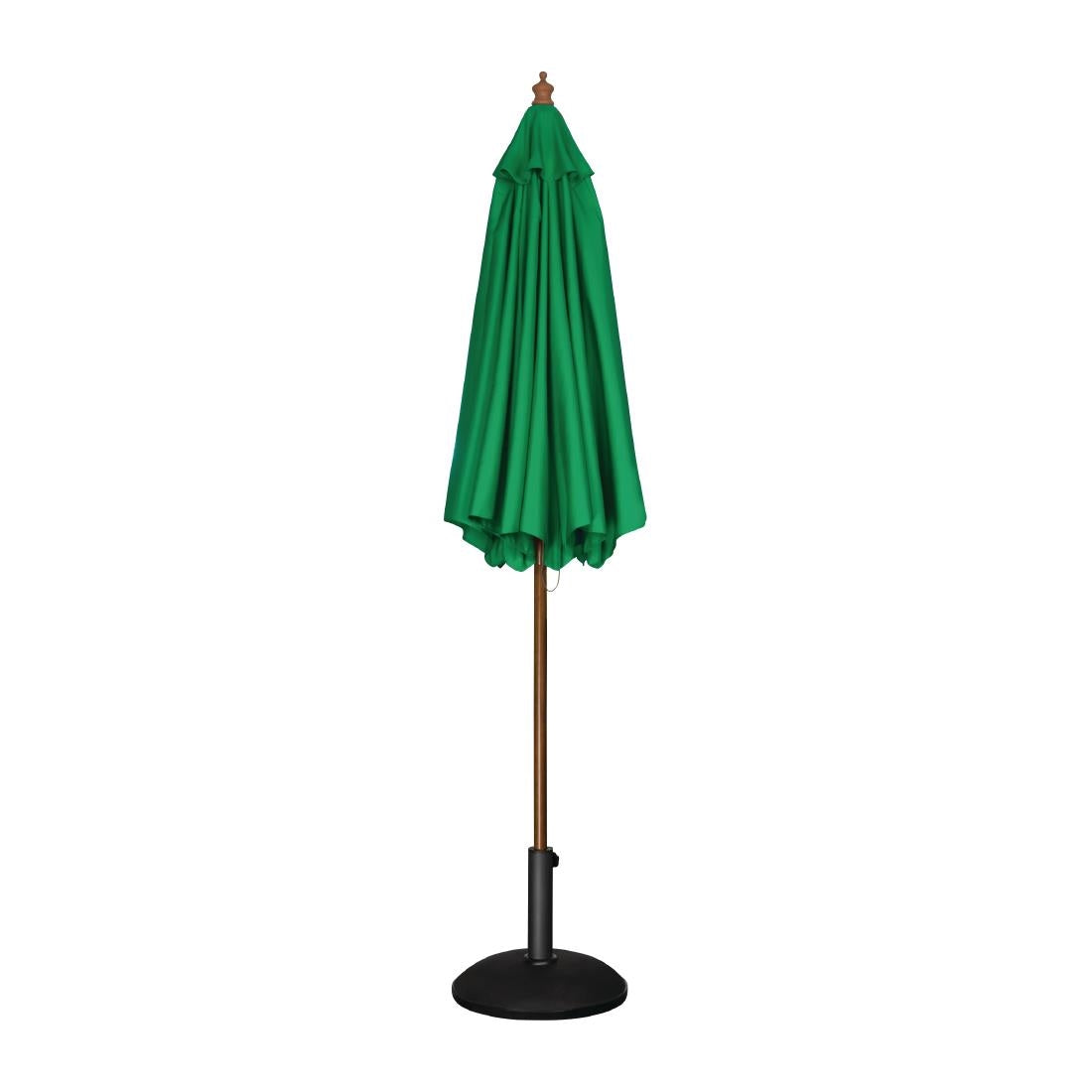Bolero Round Parasol 3m Diameter Green