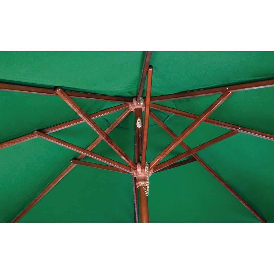 Bolero Round Parasol 3m Diameter Green
