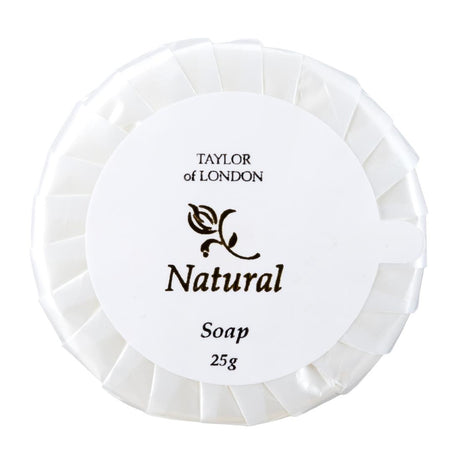 Hotel Complimentary Taylor of London Natural Range Tissue Pleat Soap (100 Pack)