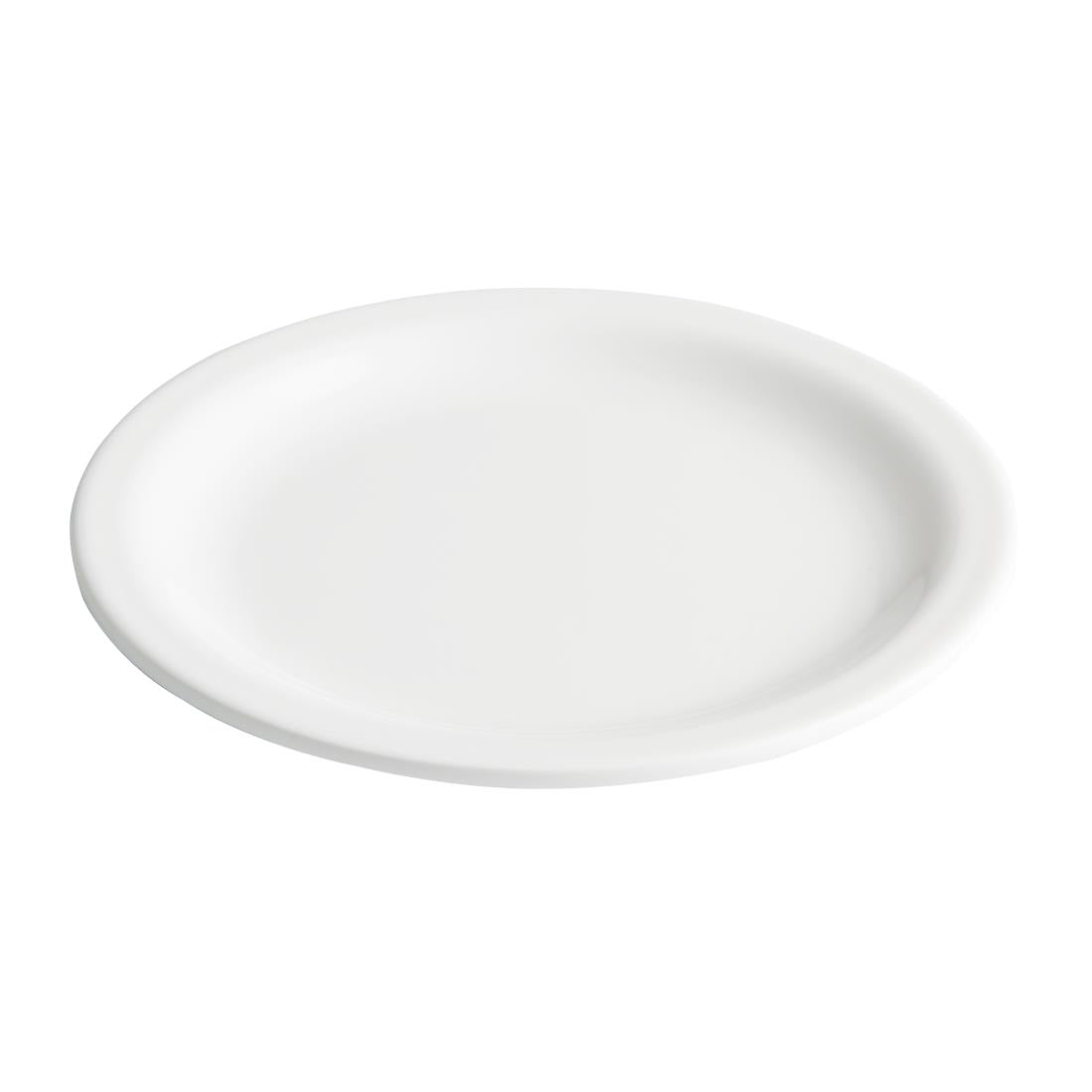 Olympia Kristallon Melamine Narrow Rimmed Plates 165mm (12 Pack)