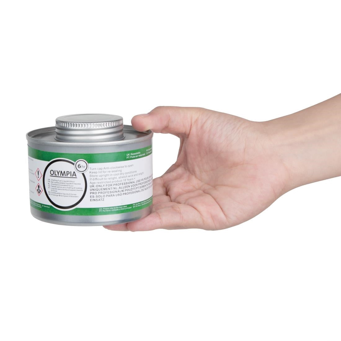 Olympia Liquid Chafing Fuel With Wick 6 Hour (12 Pack)