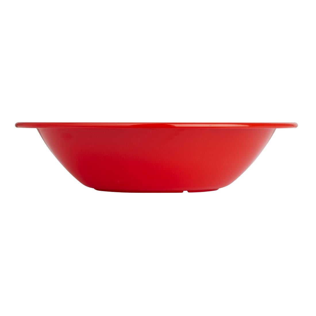 Olympia Kristallon Polypropylene Bowls Red 174mm (12 Pack)