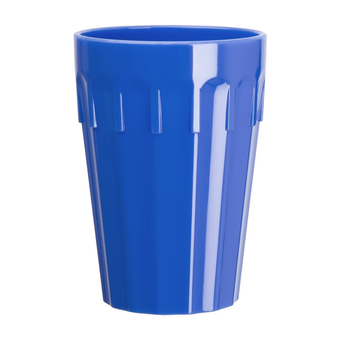 Olympia Kristallon Polypropylene Tumblers Blue 253.8ml (12 Pack)