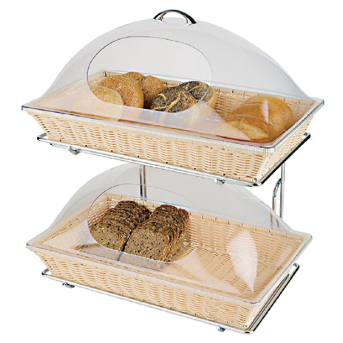 APS 2 Tier Stand 1/1 GN Chrome Plated