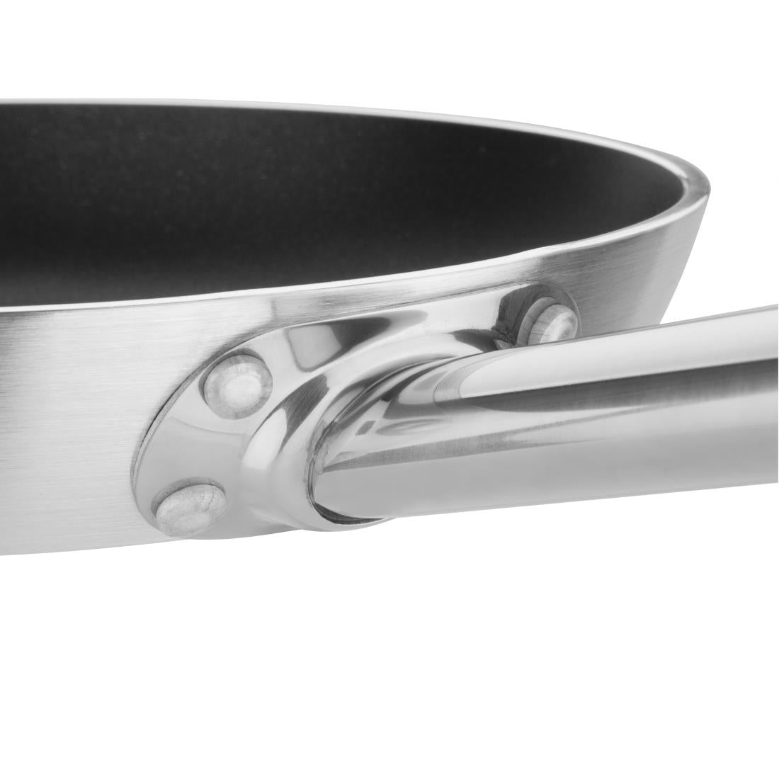 Vogue Aluminium Non-Stick Teflon Induction Frying Pan 24cm