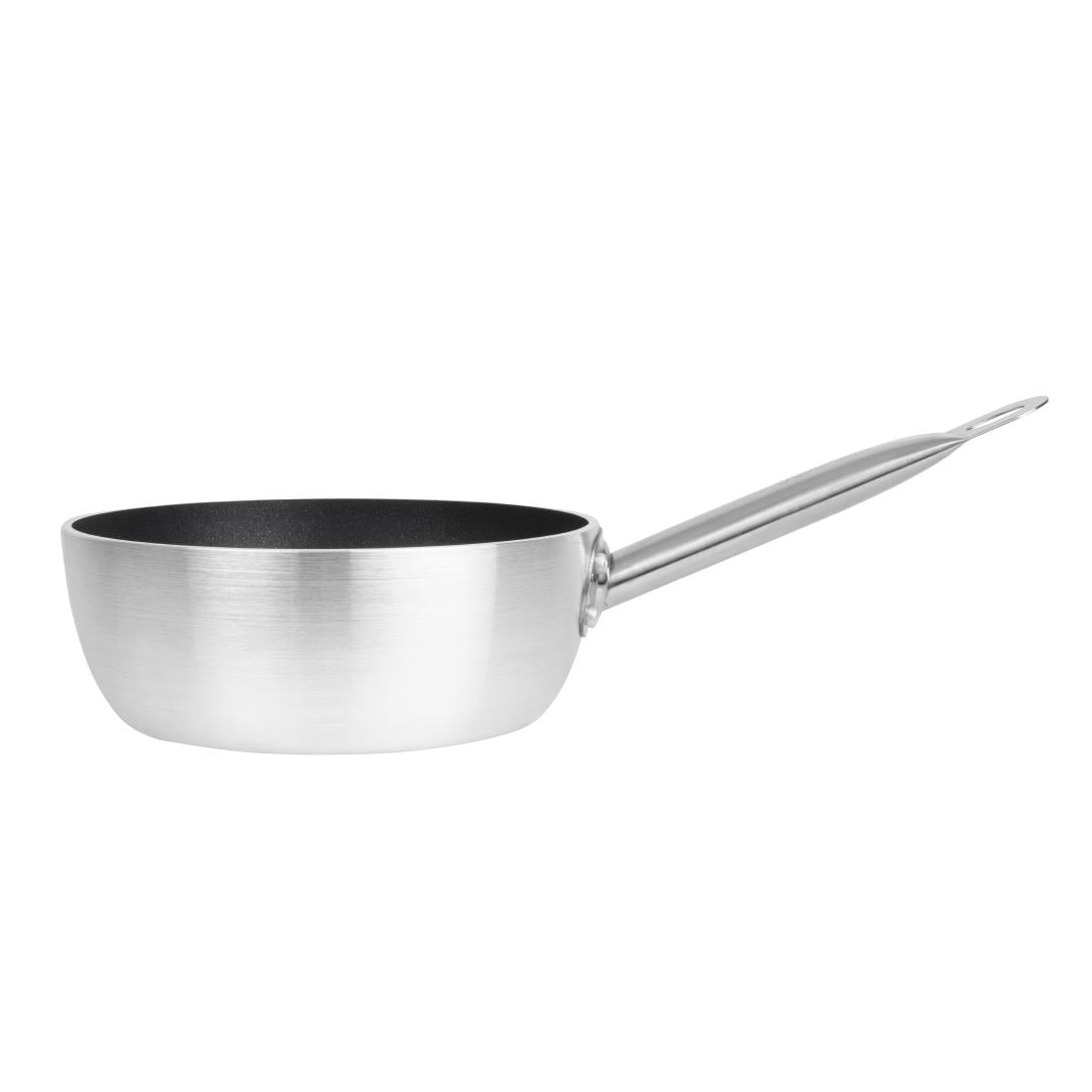 Vogue Aluminium Non-Stick Induction Flared Sauté Pan 20cm