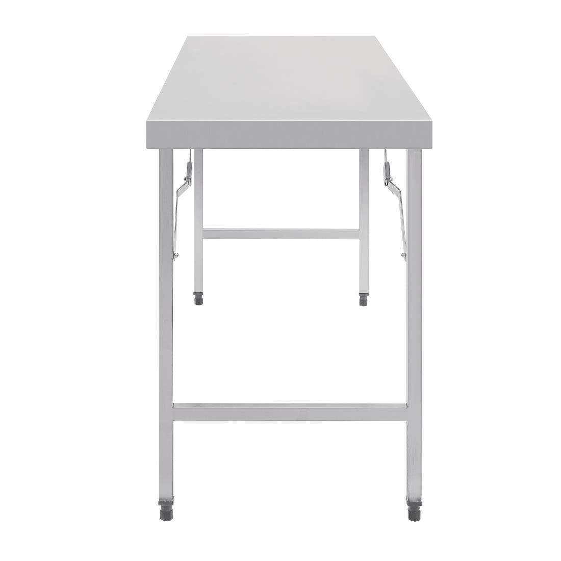 Vogue Stainless Steel Folding Table 1800mm