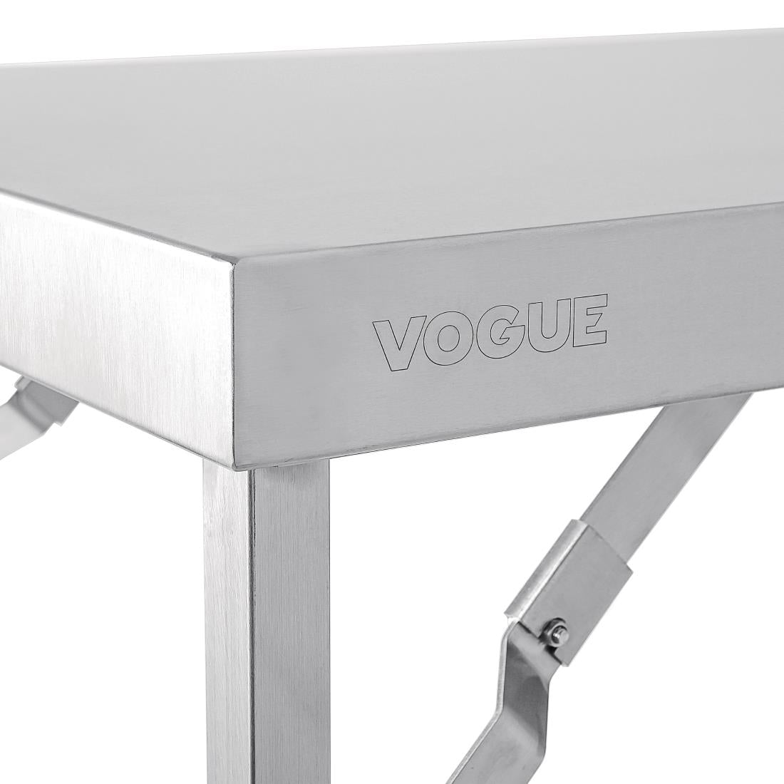 Vogue Stainless Steel Folding Table 1800mm