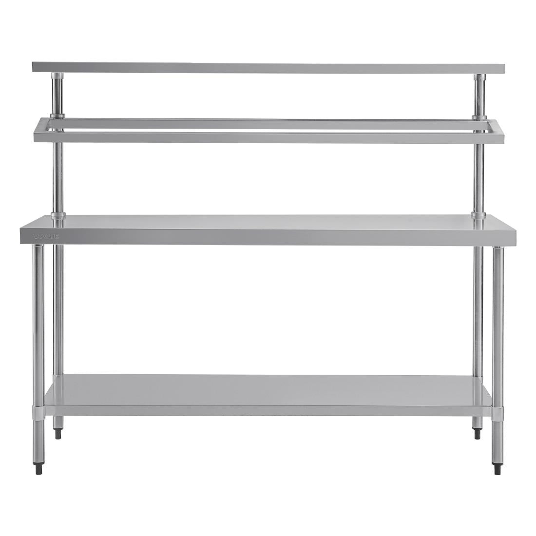Vogue Stainless Steel Prep Station with Gantry Large 1800x600mm