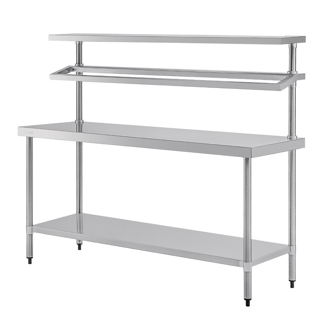 Vogue Stainless Steel Prep Station with Gantry Large 1800x600mm