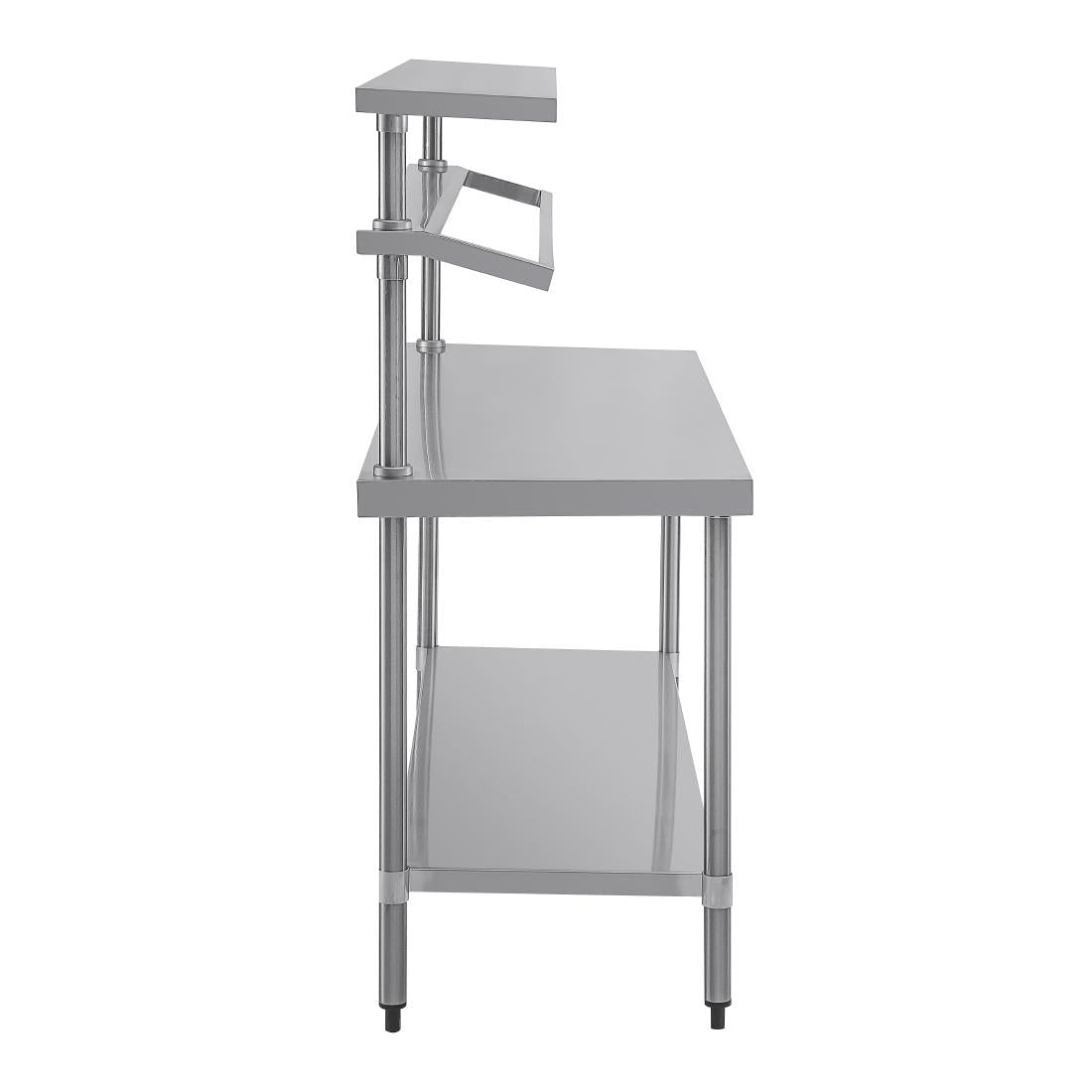 Vogue Stainless Steel Prep Station with Gantry Large 1800x600mm