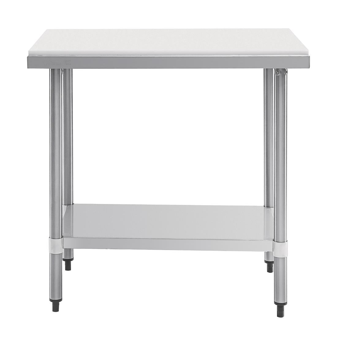 Vogue Stainless Steel Chopping Board Table 900mm