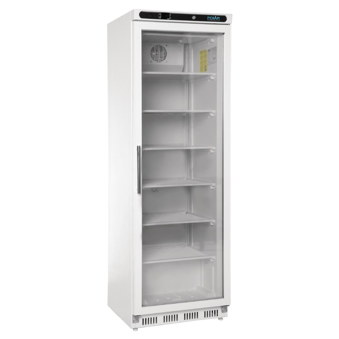 Polar C-Series Glass Door Display Freezer 365Ltr White