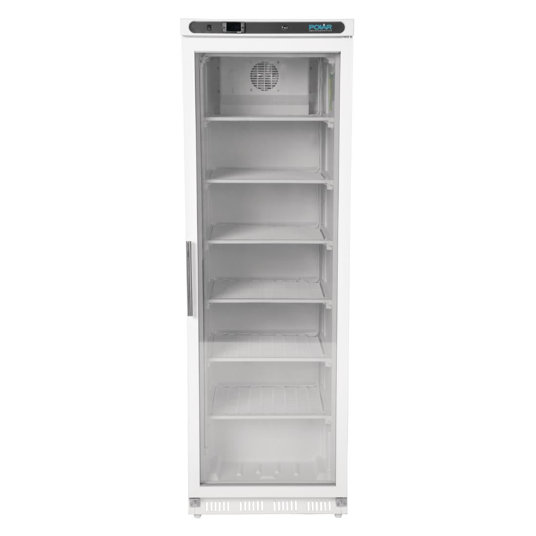 Polar C-Series Glass Door Display Freezer 365Ltr White