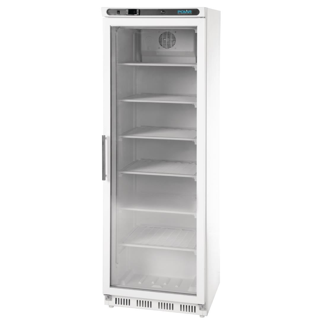 Polar C-Series Glass Door Display Freezer 365Ltr White