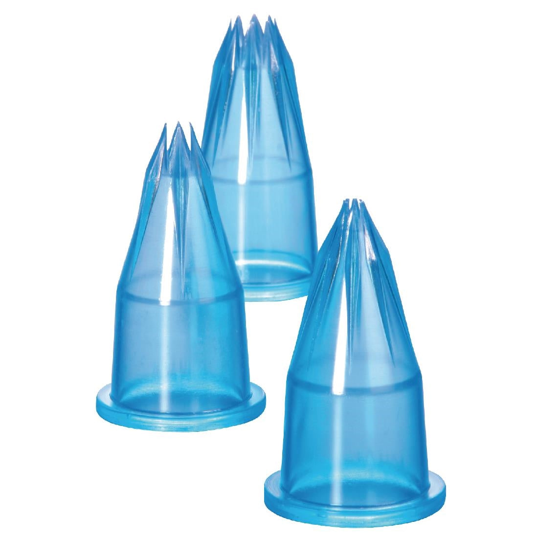 Matfer Bourgeat Piping Tube Set Fluted (6 Pack)