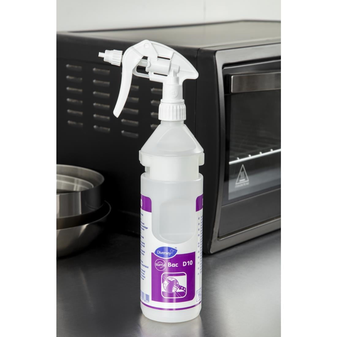 Suma D10 Cleaner and Sanitiser Refill Bottles 750ml (2 Pack)
