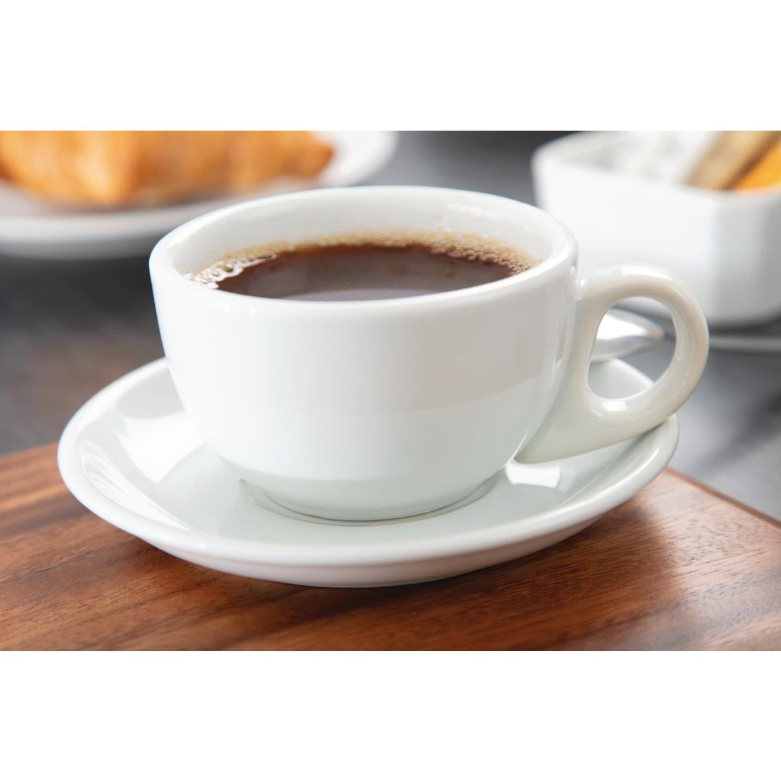 Olympia Athena Cappuccino Cups 220ml (24 Pack)