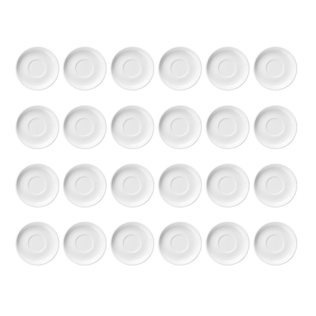 Olympia Athena Porcelain Saucers for Cafes & Pubs