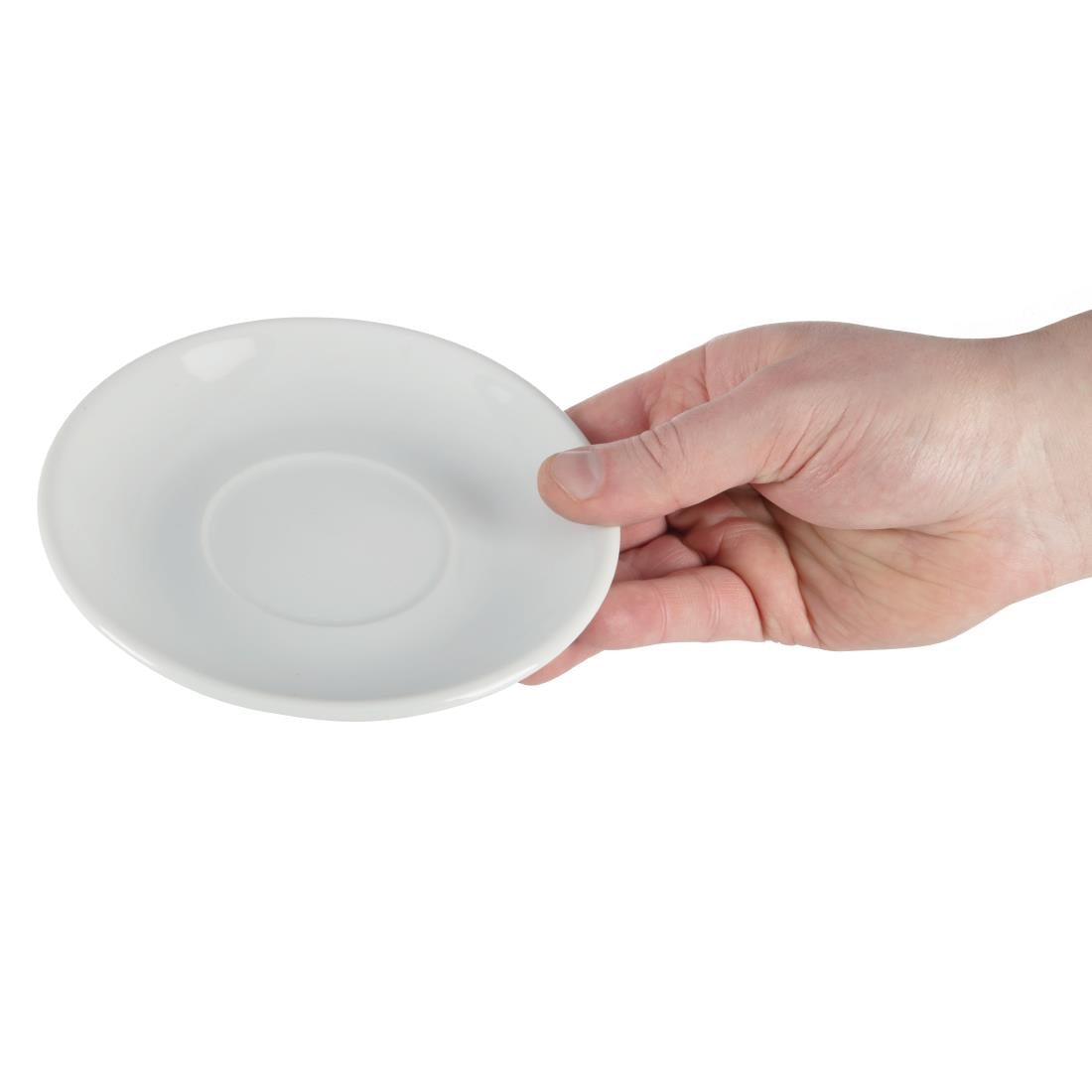 Olympia Athena Porcelain Saucers for Cafes & Pubs