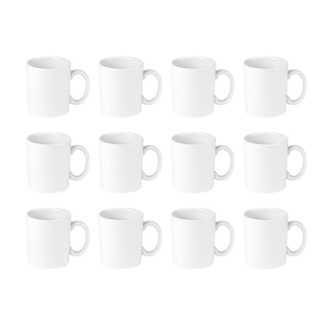 Olympia Athena Mugs 280ml (12 Pack)