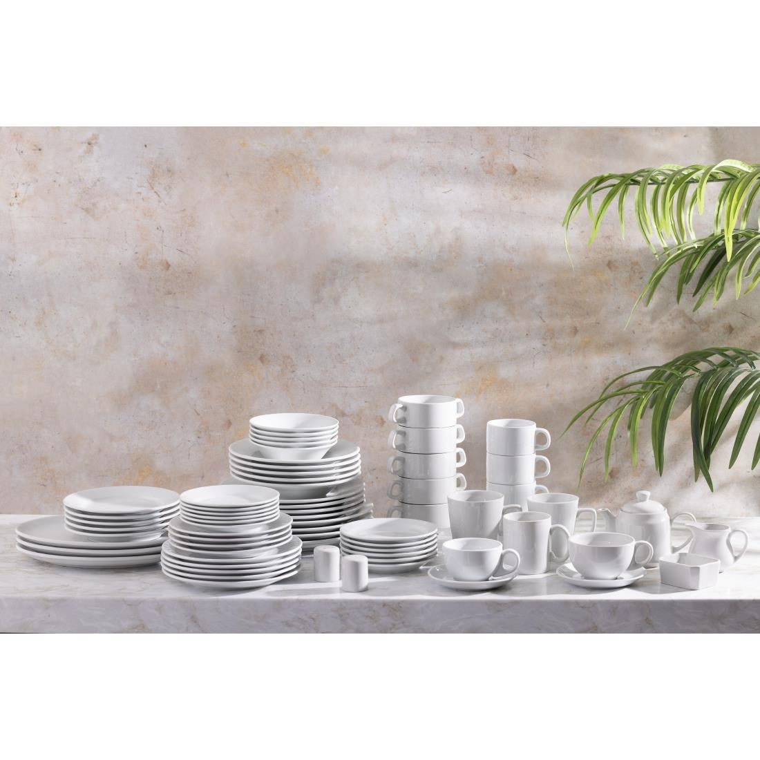 Olympia Athena Latte Mugs 397ml (12 Pack)