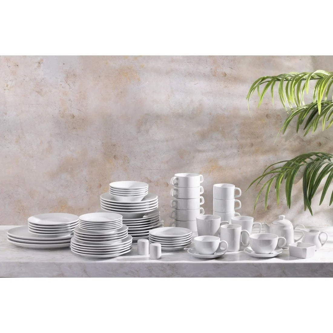 Olympia Athena Stacking Soup Bowls 107mm (12 Pack)