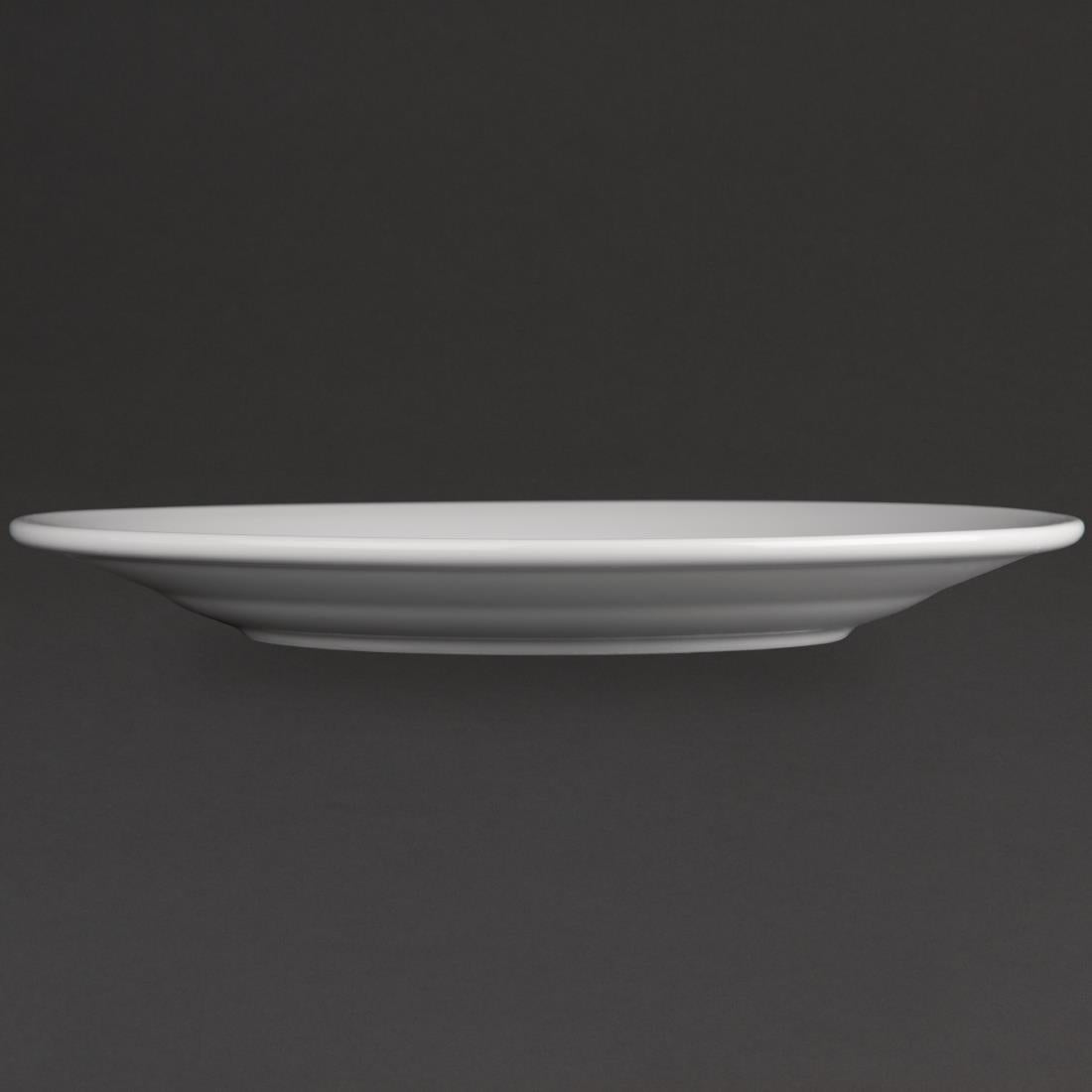 Olympia Athena Wide Rimmed Plates 228mm (12 Pack)