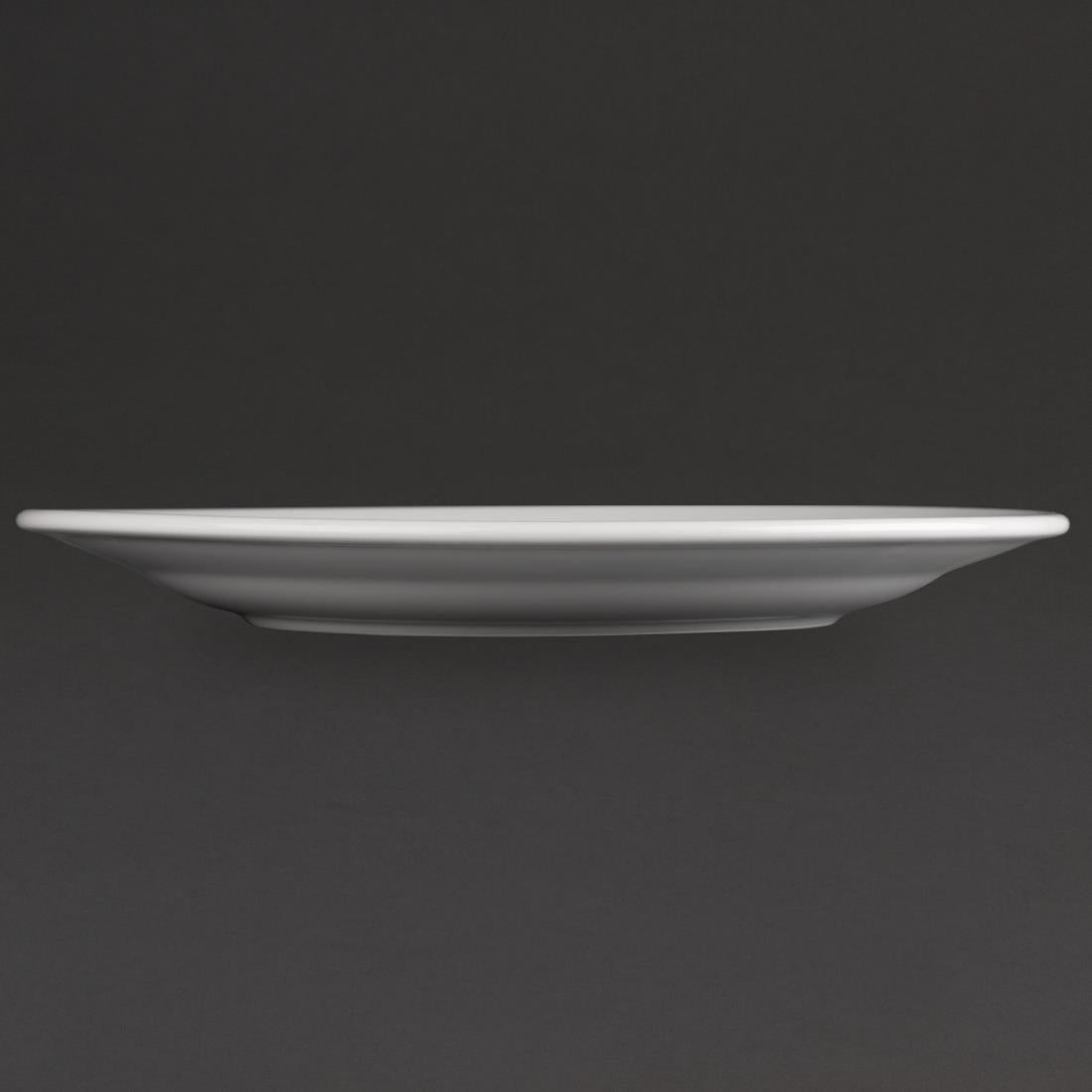 Olympia Athena Wide Rimmed Plates 280mm (6 Pack)