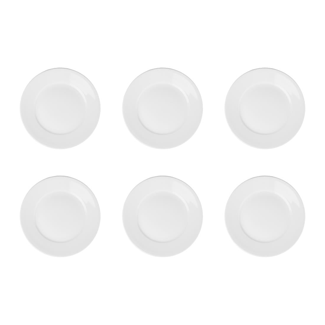 Olympia Athena Wide Rimmed Plates 280mm (6 Pack)
