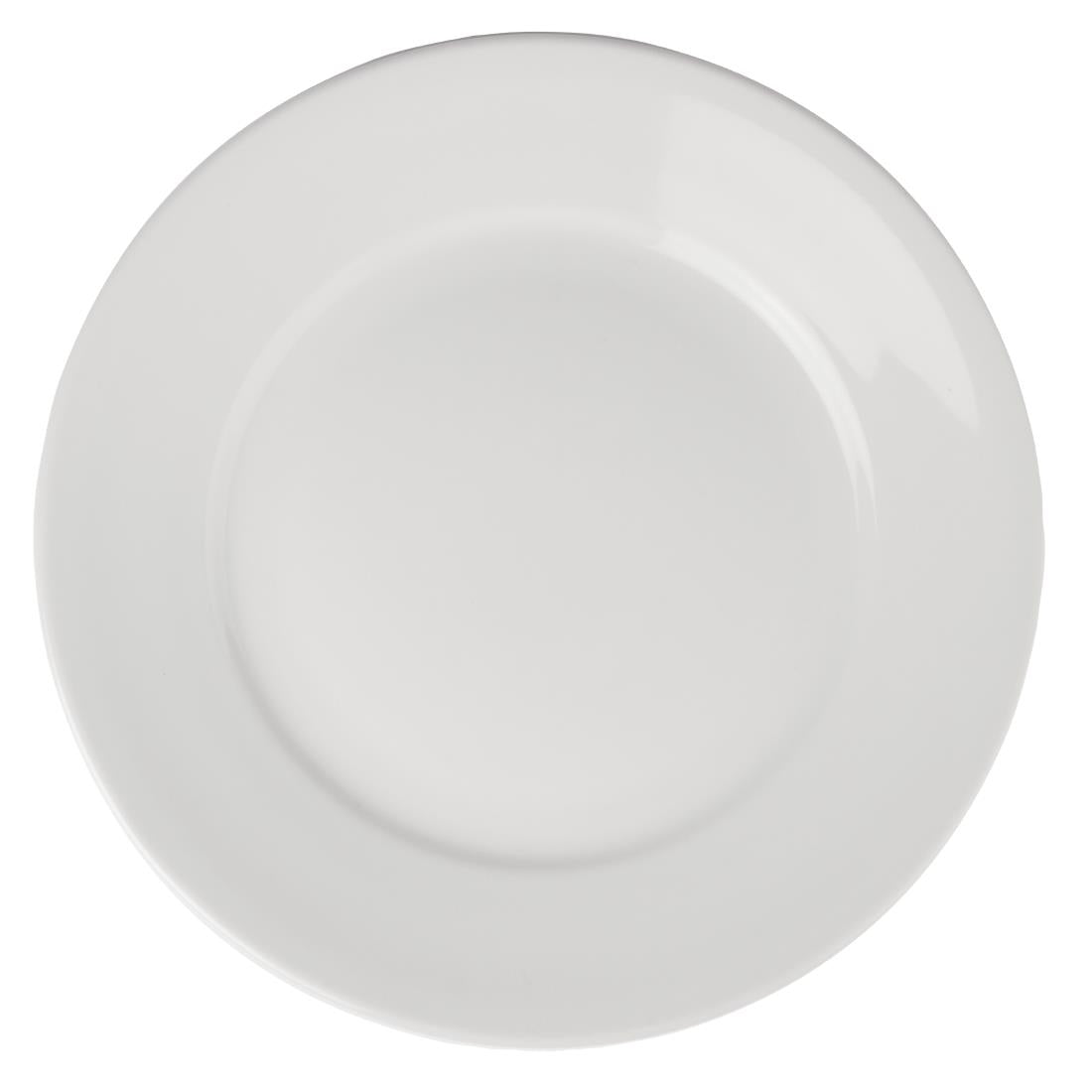 Olympia Athena Wide Rimmed Plates 280mm (6 Pack)